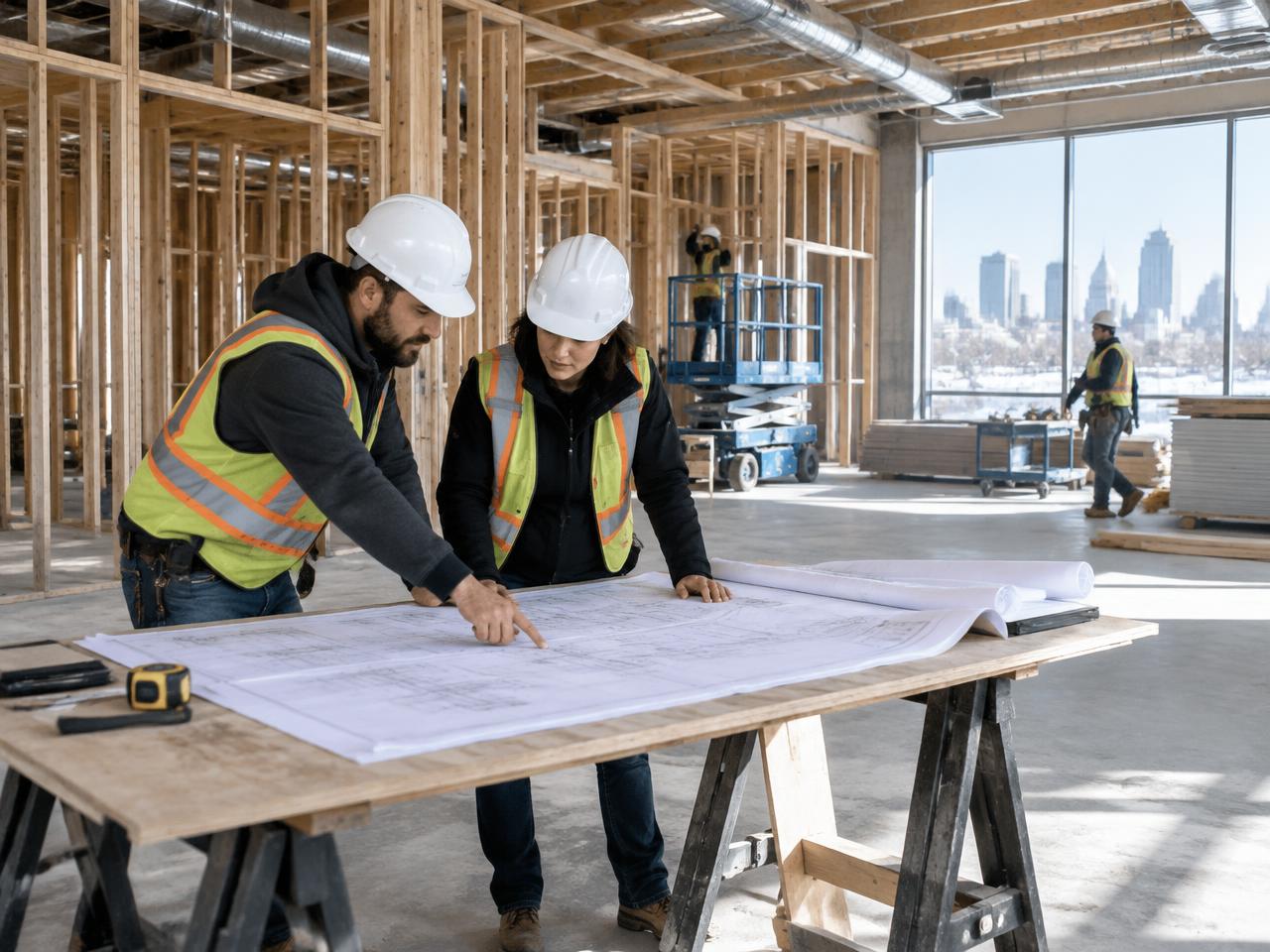 General Contracting worksite